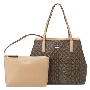 NEW Guess Tote Handbag with Pouch